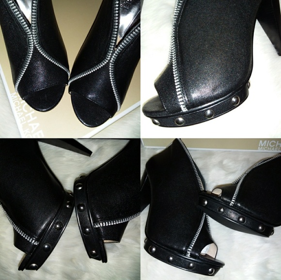 Michael Kors 'Parker' Platform Heels - Picture 2 of 7